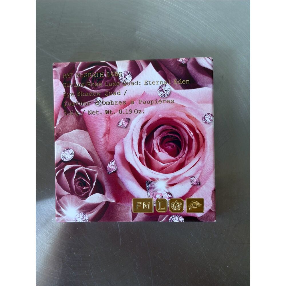 NWT Pat McGrath Labs Divine Rose Luxe Quad Eternal Eden Eyeshadow Palette NIB